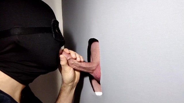 Straight Male Returns To Gloryhole After Going Out Of Work Delicious